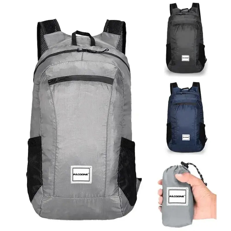 Foldable Backpack Small - Tas Hiking luar ruangan 20l, tas