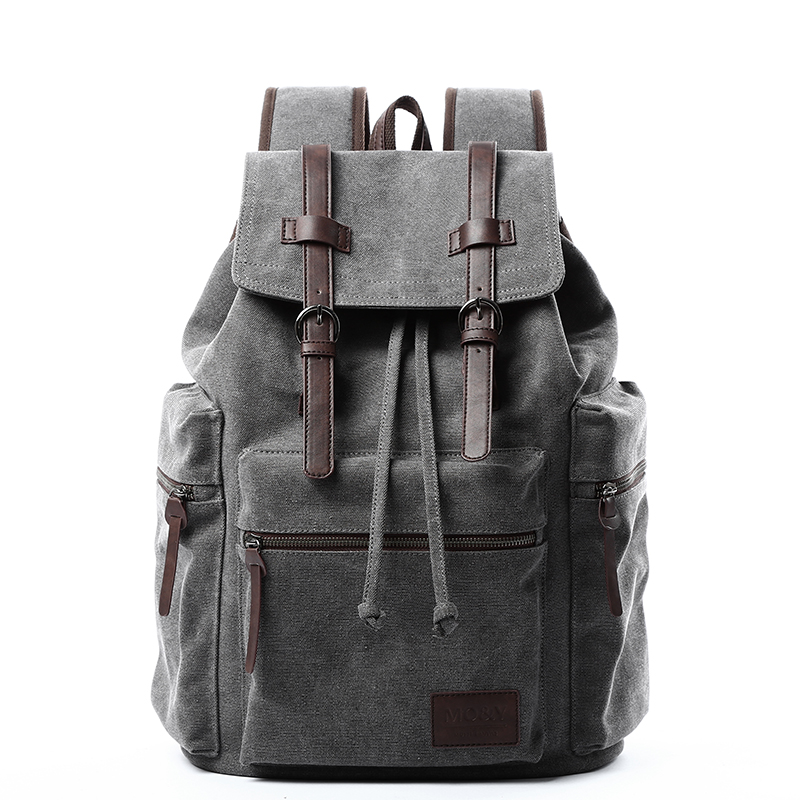 Canvas Backpack Casual - MATE ELAN Tas Ransel Kanvas Kasual