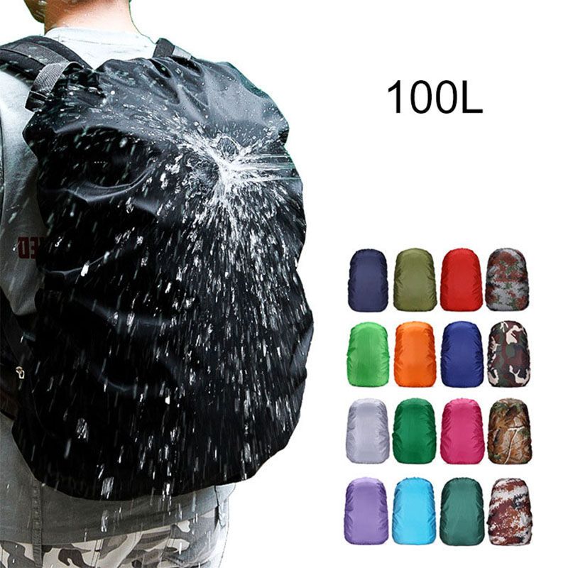 Rain Cover Backpack - 35L 100L 120L Tas Ransel Anti