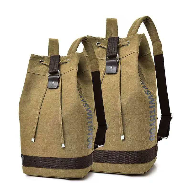 Canvas Backpack Casual - Tas ransel kanvas 2026 dengan tali