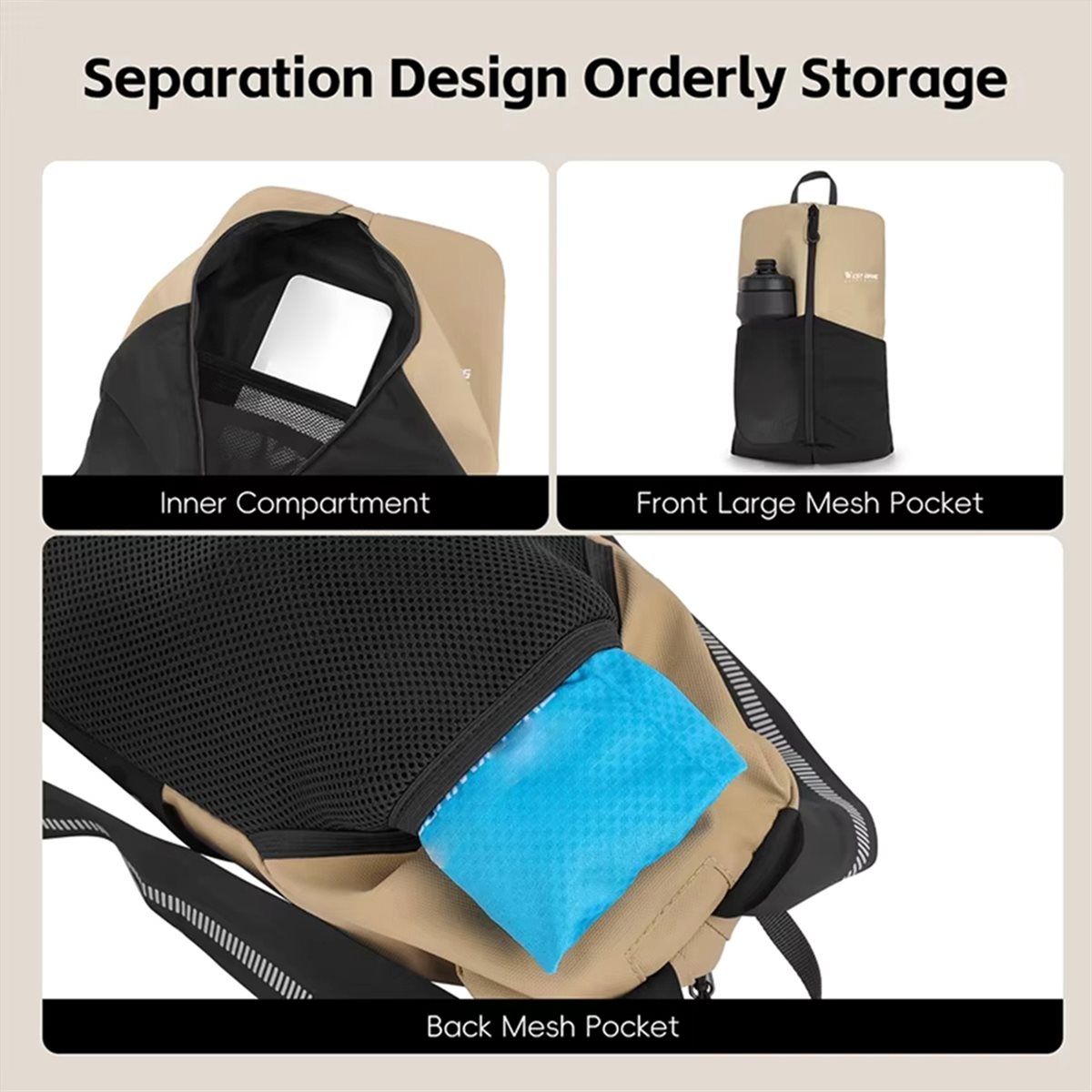 Hiking Backpack Waterproof - A61P Tas Ransel Bersepeda Kapasitas Besar