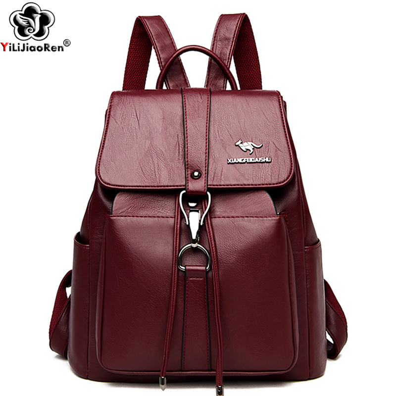 Fashion Backpack Women - Anti Pencurian Ransel Wanita Tas Bahu