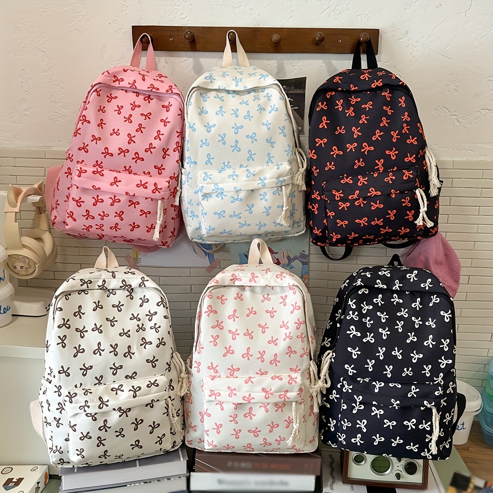 Fashion Backpack Women - Ransel Ikatan Simpul Cantik Musim Semi