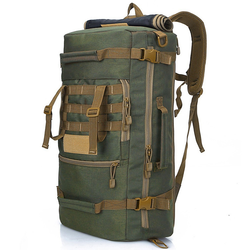 Rucksack Military Style - 50L Ransel Militer Taktis Pria Luar