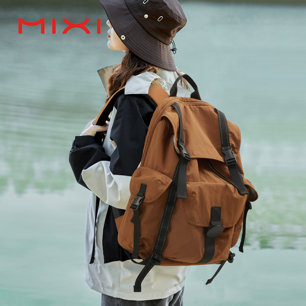 Hiking Backpack Waterproof - Tas Ransel Perjalanan Mixi 18 Inci,