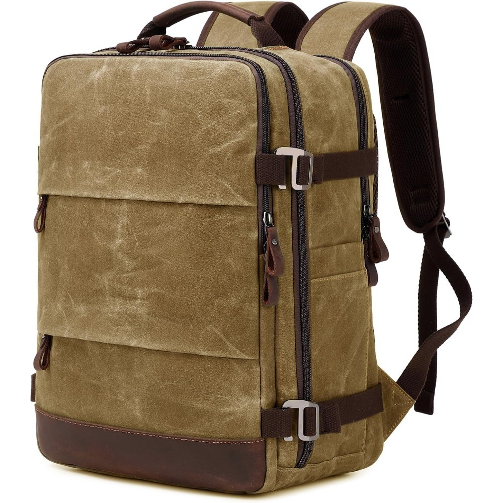 Canvas Backpack Casual - Tas Ransel Perjalanan untuk Pria -