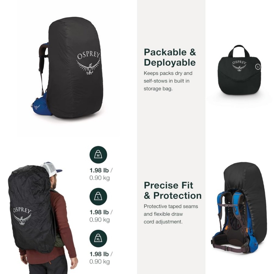 Rain Cover Backpack - Penutup Hujan Ultralight untuk Ransel