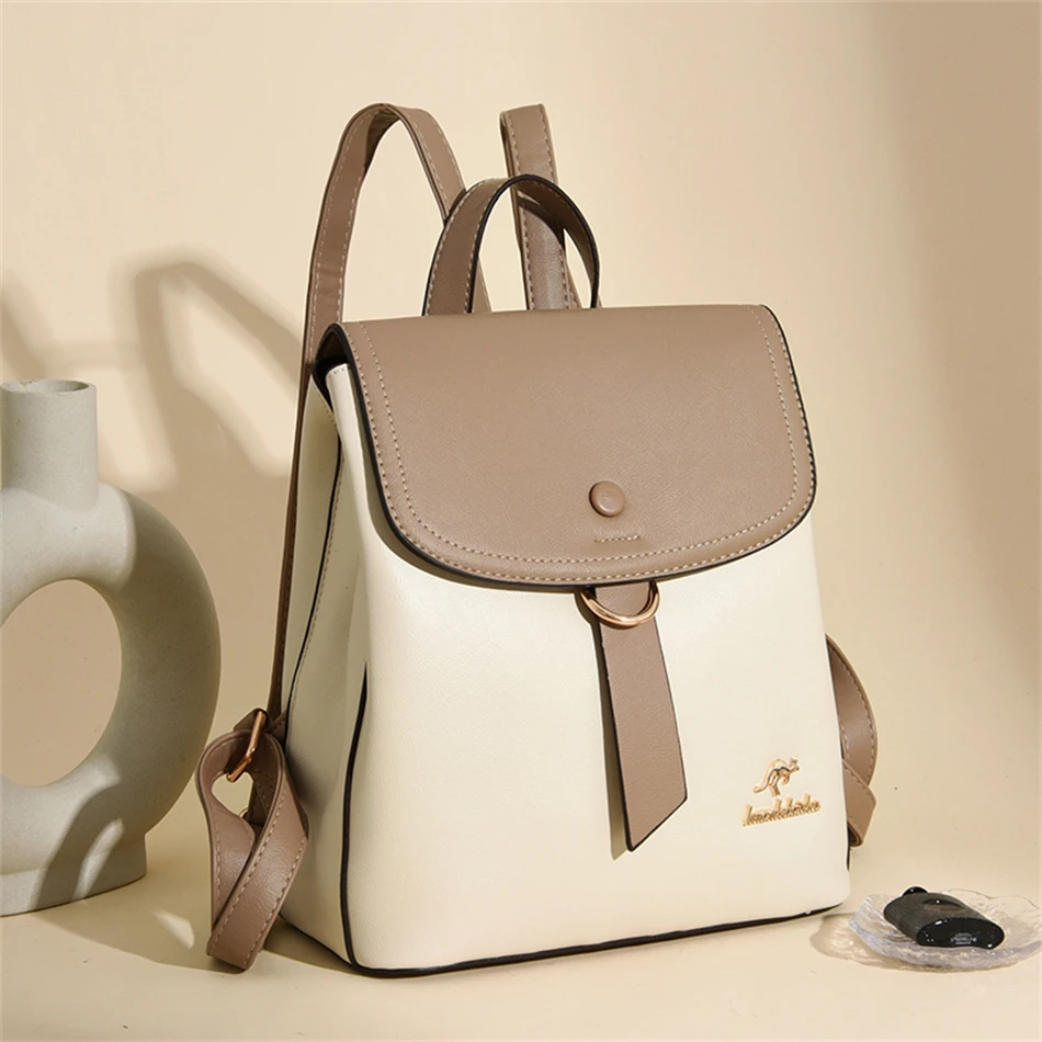 Mini Backpack Purse - Ransel kapasitas besar wanita, ransel luar