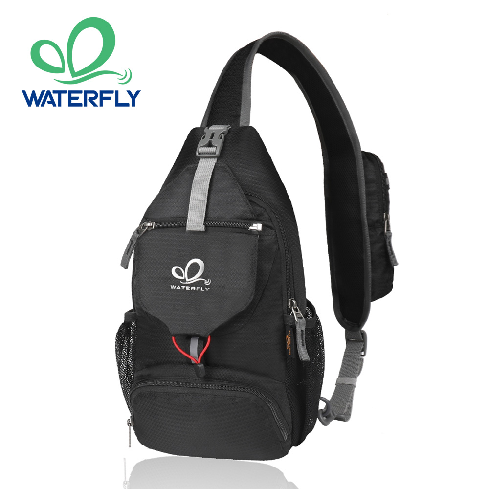 Sling Backpack Shoulder - WATERFLY tas dada selempang kecil, tas