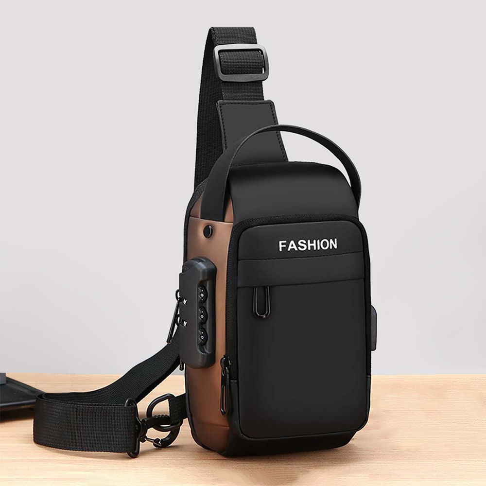 Tas Selempang Pria dengan Port - Sling Backpack Shoulder ulasan dan harga