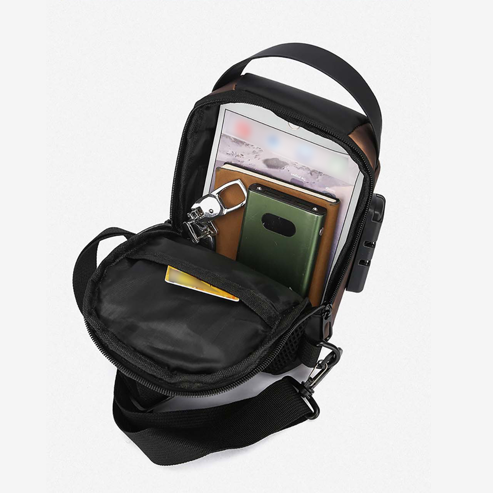 Tas Selempang Pria dengan Port - Sling Backpack Shoulder ulasan dan harga