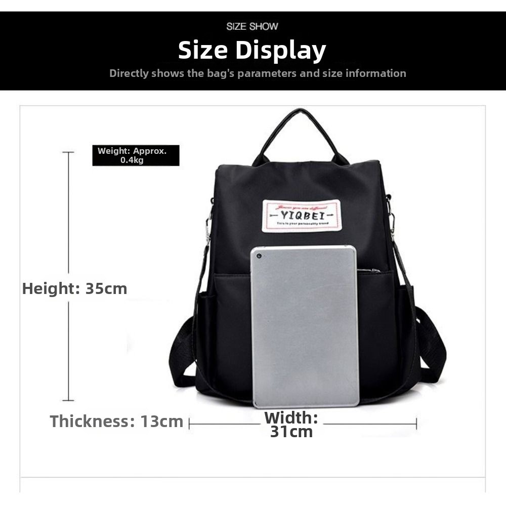 Ransel Oxford Tahan Air Kapasi - Travel Backpack Anti Theft ulasan dan harga