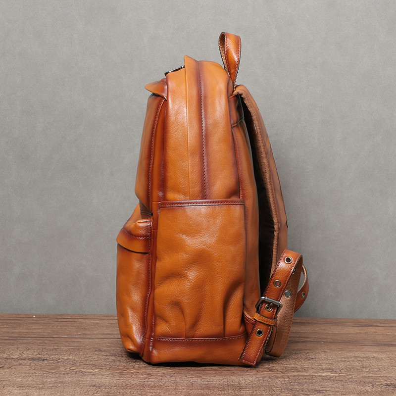 YETTIES Ransel Kulit Sapi Asli - Leather Backpack Vintage ulasan dan harga