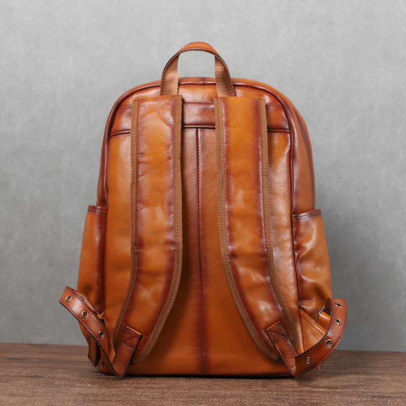 YETTIES Ransel Kulit Sapi Asli - Leather Backpack Vintage ulasan dan harga