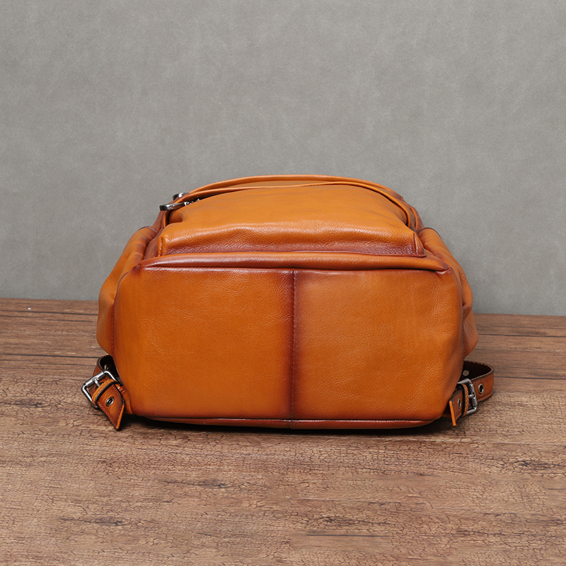 YETTIES Ransel Kulit Sapi Asli - Leather Backpack Vintage ulasan dan harga