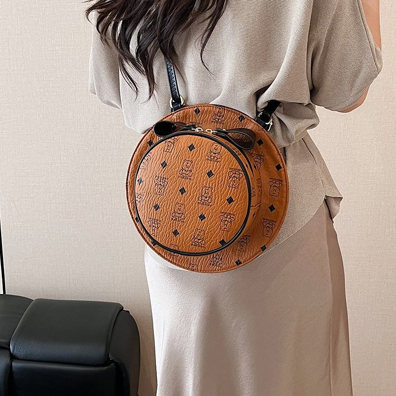 Tas Ransel Desain Topi Lucu Wa - Leather Backpack Vintage ulasan dan harga