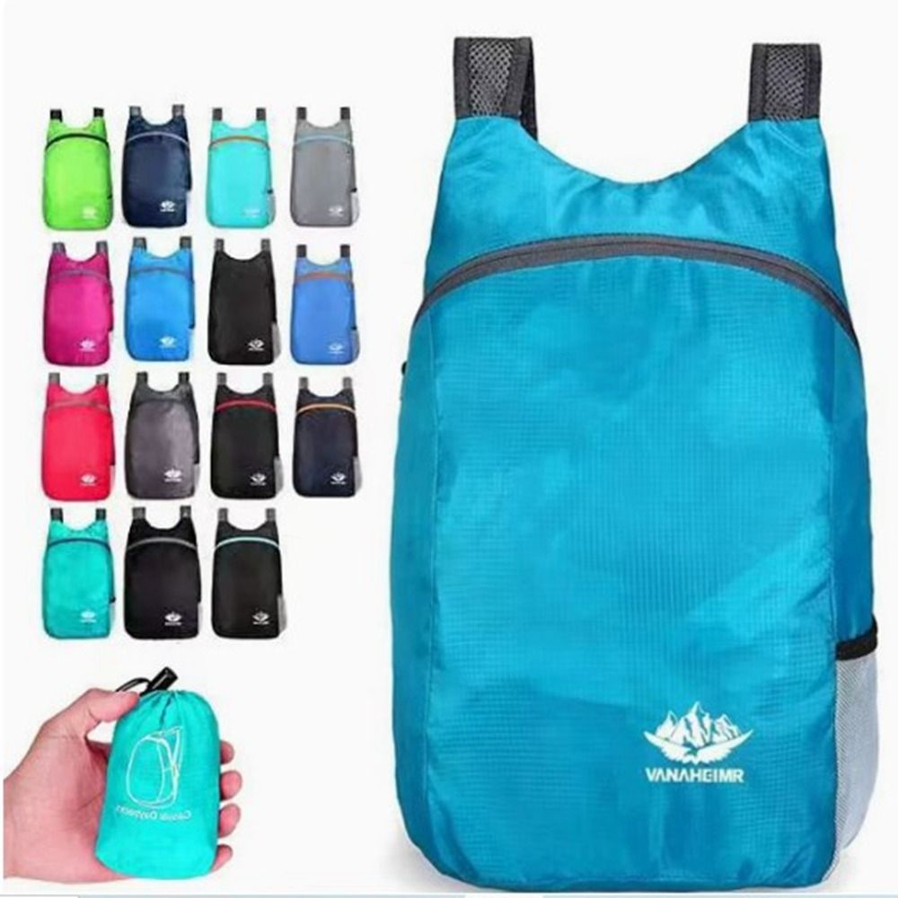 Tas Lipat Tahan Air Nano Ultra - Foldable Backpack Small ulasan dan harga
