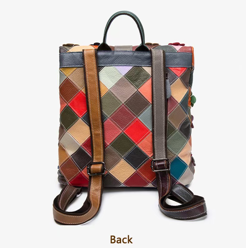 Tas Ransel Kulit Asli Wanita V - Leather Backpack Vintage ulasan dan harga