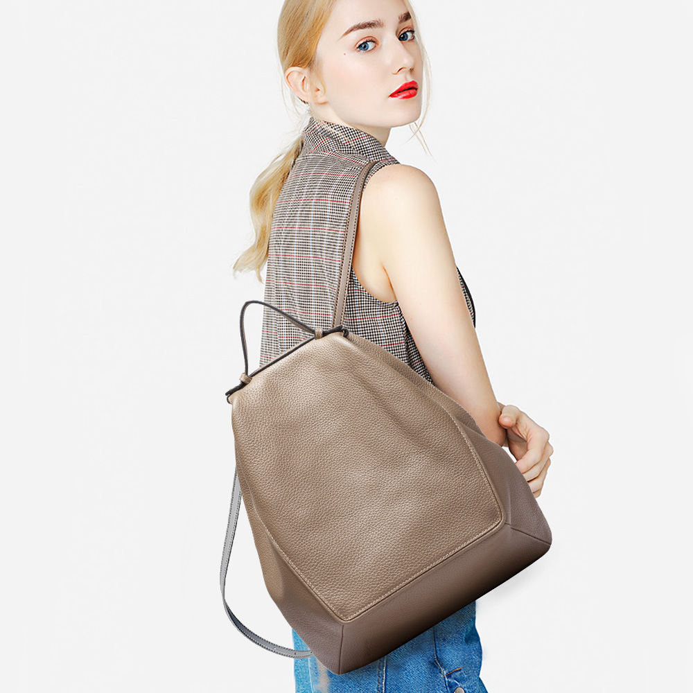 Zency Ransel Anti Maling Kulit - Travel Backpack Anti Theft ulasan dan harga
