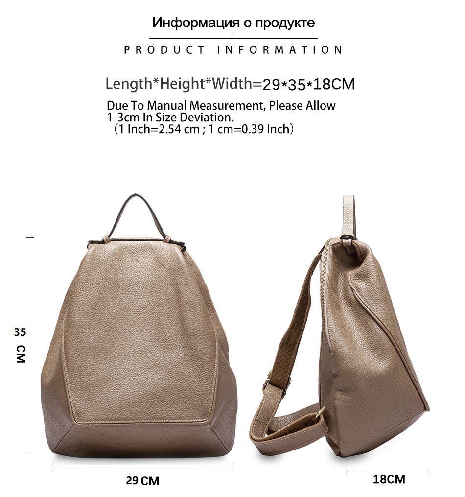 Zency Ransel Anti Maling Kulit - Travel Backpack Anti Theft ulasan dan harga