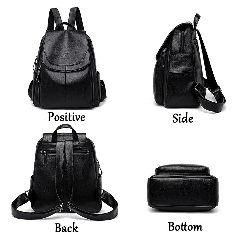 Tas ransel kulit lembut wanita - Leather Backpack Vintage ulasan dan harga