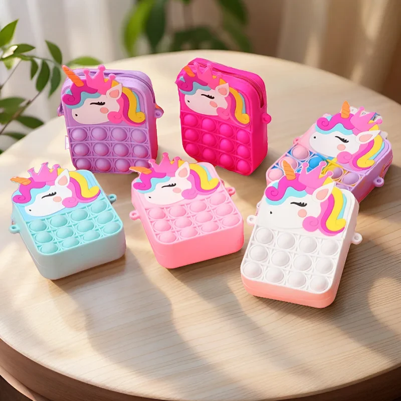 Dompet Koin Unicorn Berubah Wa - Mini Backpack Purse ulasan dan harga