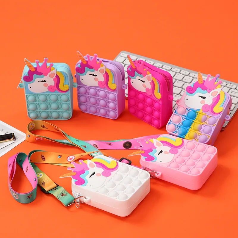 Dompet Koin Unicorn Berubah Wa - Mini Backpack Purse ulasan dan harga