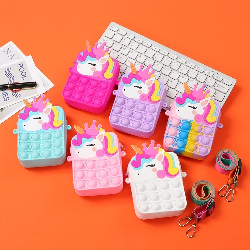 Dompet Koin Unicorn Berubah Wa - Mini Backpack Purse ulasan dan harga