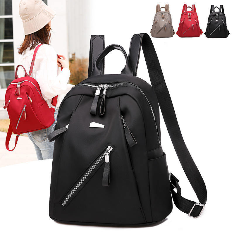 Ransel Kain Oxford Wanita Tas  - Travel Backpack Anti Theft ulasan dan harga