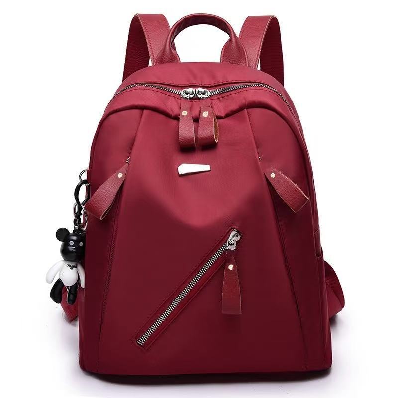 Ransel Kain Oxford Wanita Tas  - Travel Backpack Anti Theft ulasan dan harga