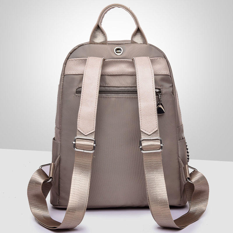Ransel Kain Oxford Wanita Tas  - Travel Backpack Anti Theft ulasan dan harga