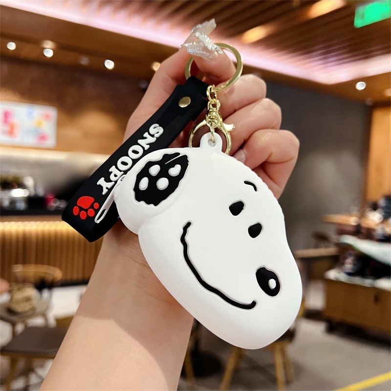 Gantungan kunci kartun Snoopy  - Mini Backpack Purse ulasan dan harga