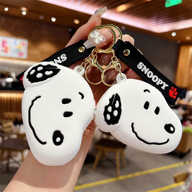 Gantungan kunci kartun Snoopy  - Mini Backpack Purse ulasan dan harga