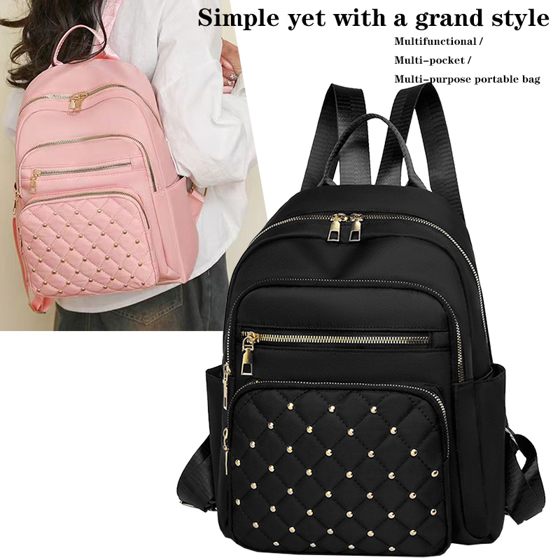 Tas Ransel Wanita Bahan Lembut - Canvas Backpack Casual ulasan dan harga
