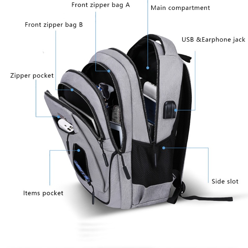 Ransel Laptop pria kapasitas b - Laptop Backpack 15.6 ulasan dan harga