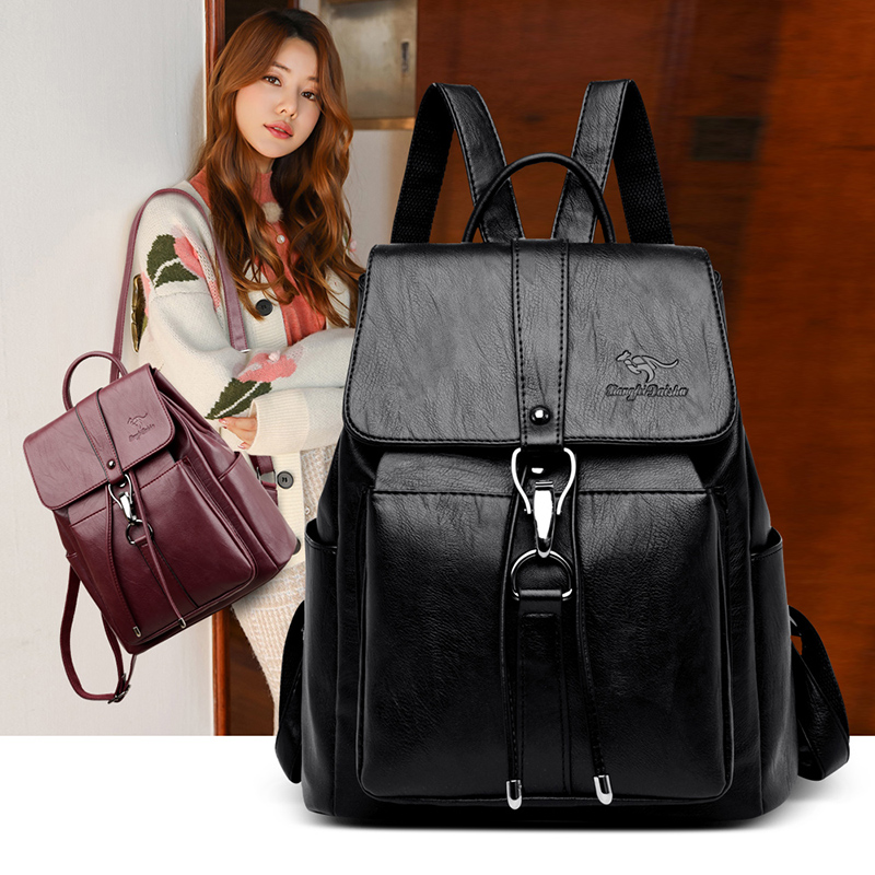 Anti Pencurian Ransel Wanita T - Fashion Backpack Women ulasan dan harga
