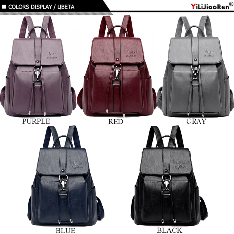 Anti Pencurian Ransel Wanita T - Fashion Backpack Women ulasan dan harga
