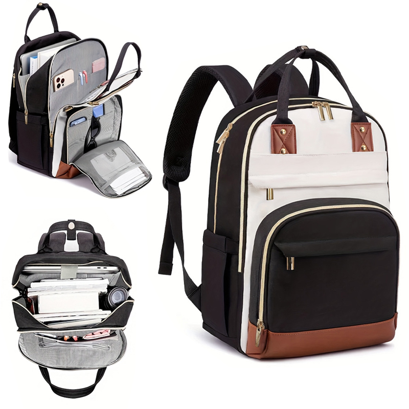 Tas ransel wanita multi-warna  - Canvas Backpack Casual ulasan dan harga