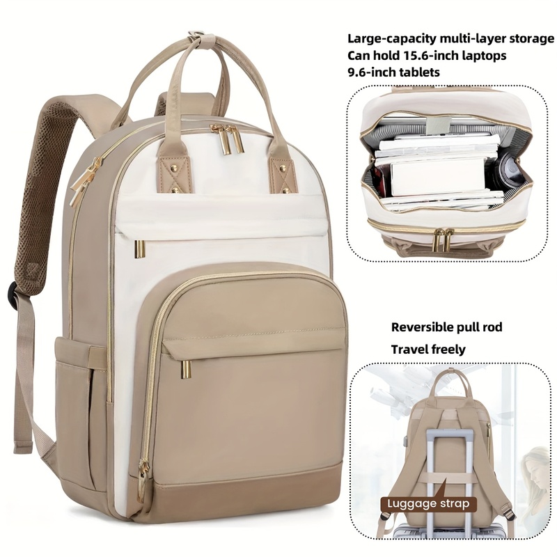 Tas ransel wanita multi-warna  - Canvas Backpack Casual ulasan dan harga