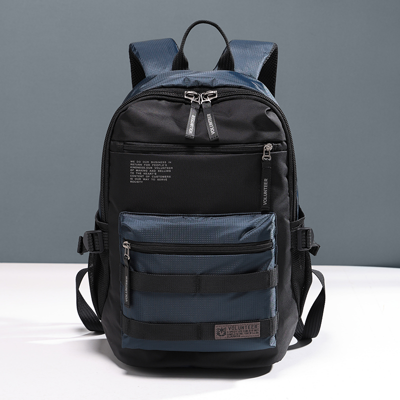 VOLUNTEER Ransel Tahan Air Kom - Canvas Backpack Casual ulasan dan harga