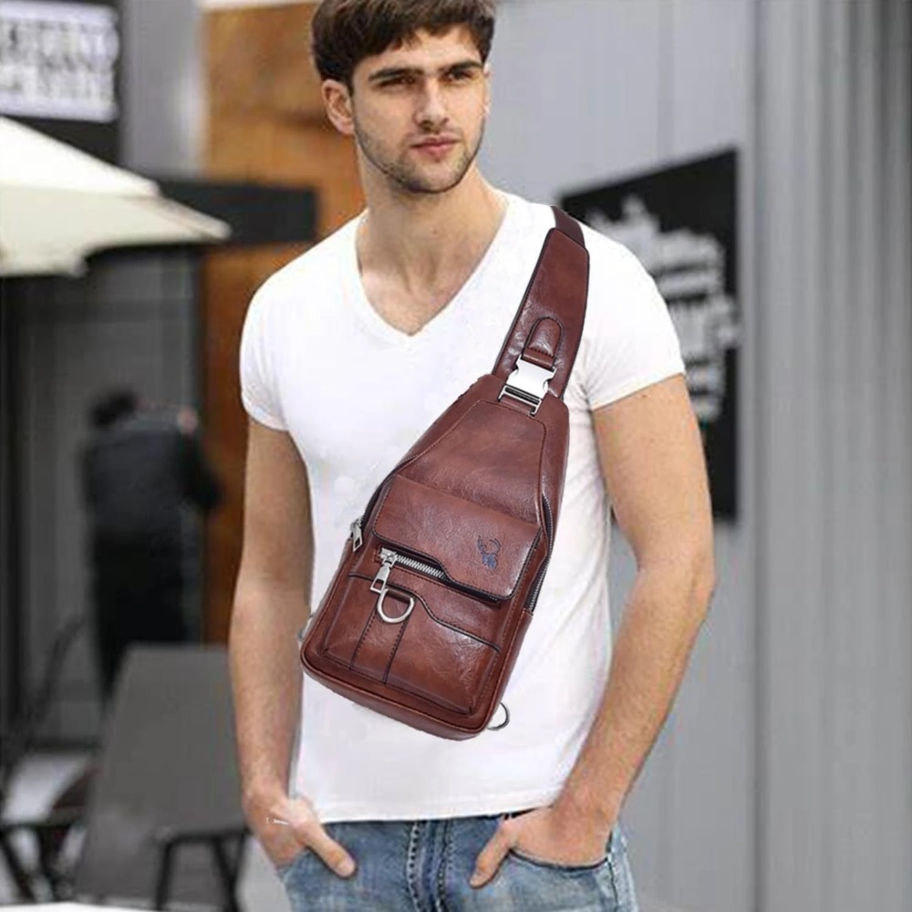 Tas Selempang Pria, Tas Dada C - Sling Backpack Shoulder ulasan dan harga