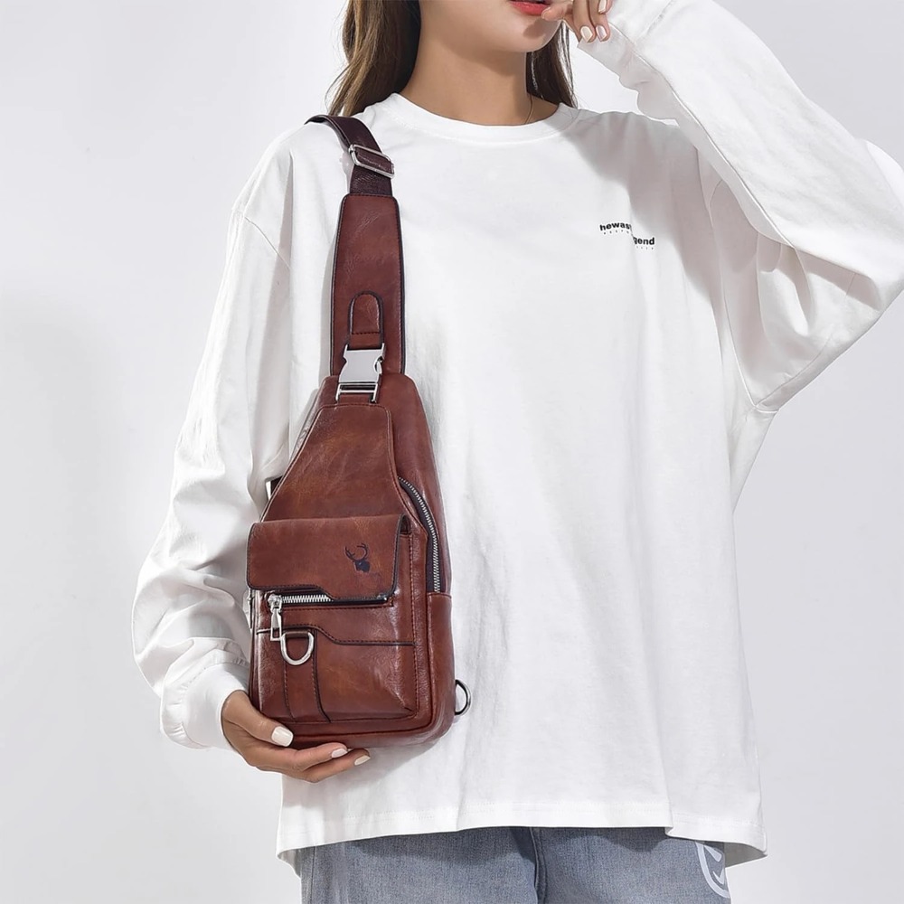 Tas Selempang Pria, Tas Dada C - Sling Backpack Shoulder ulasan dan harga