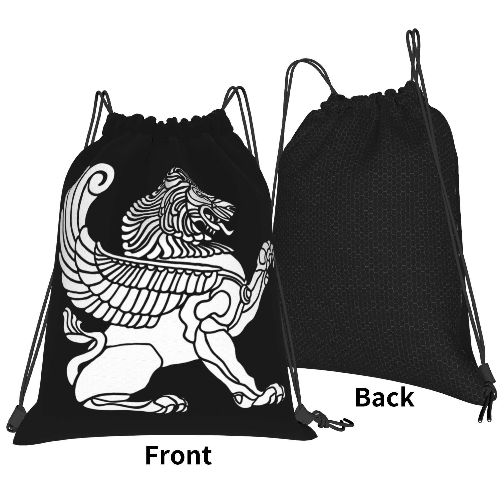 Ransel Serut Simbolisme Singa  - Drawstring Gym Bag ulasan dan harga