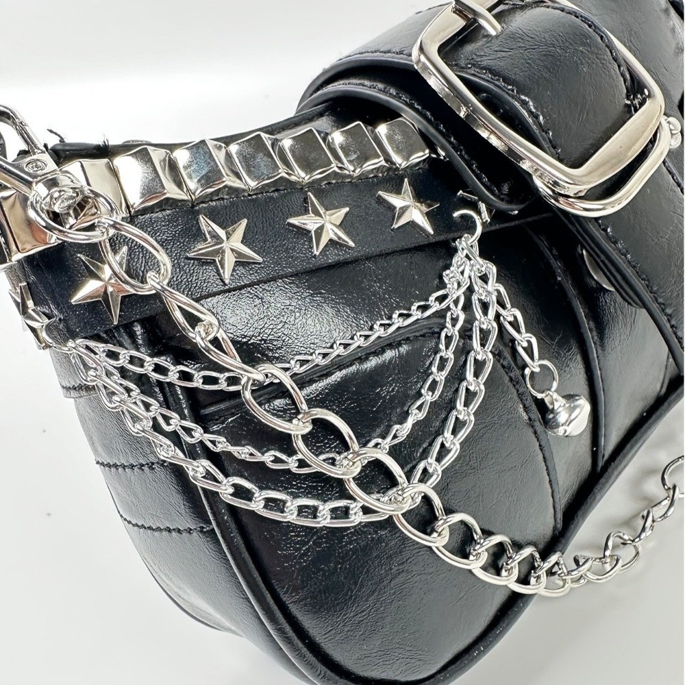 Tas Bahu Vintage Y2K Kulit PU  - Leather Backpack Vintage ulasan dan harga