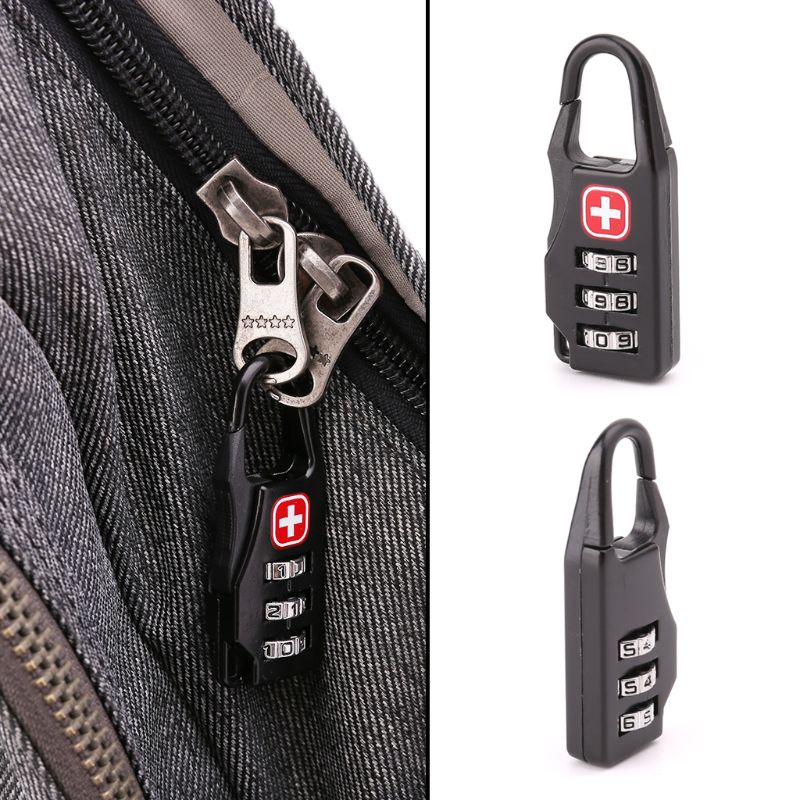 Kunci Mini Outdoor, kunci keci - Backpack Lock Combo ulasan dan harga