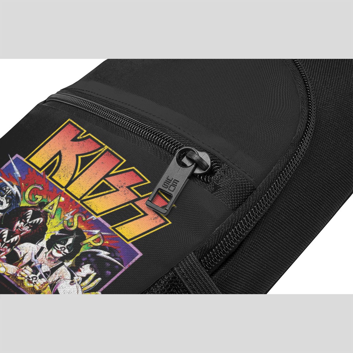 Rock Roll Band Kiss Cat Chest  - Sling Backpack Shoulder ulasan dan harga