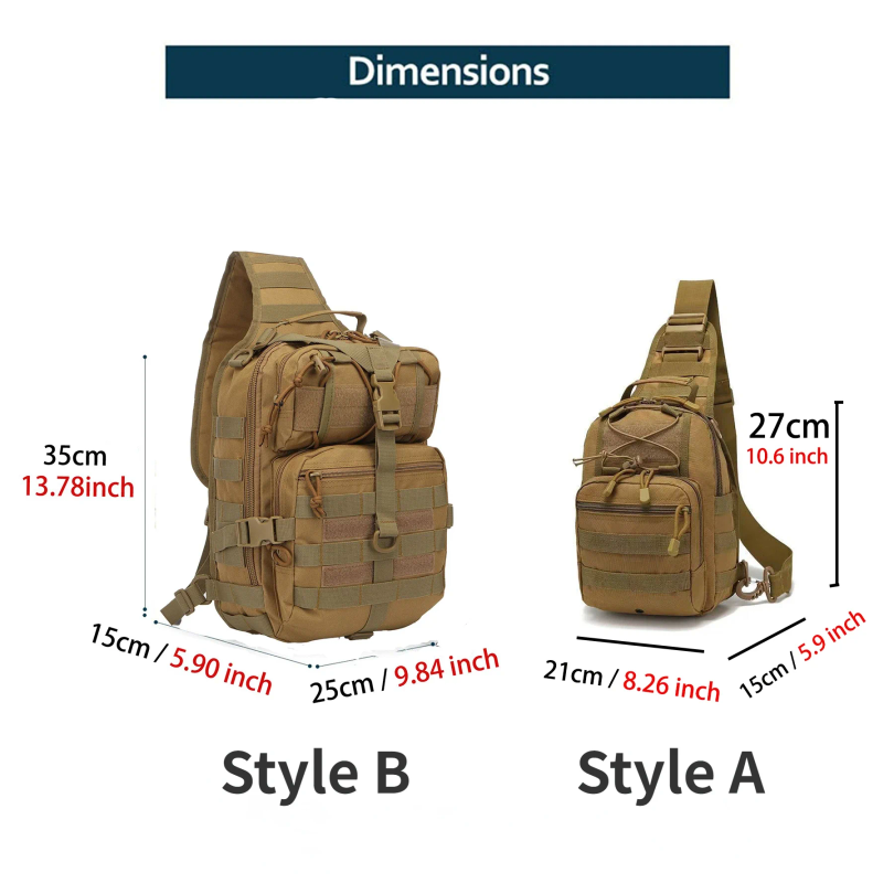 Tas Ransel Selempang Taktis An - Rucksack Military Style ulasan dan harga
