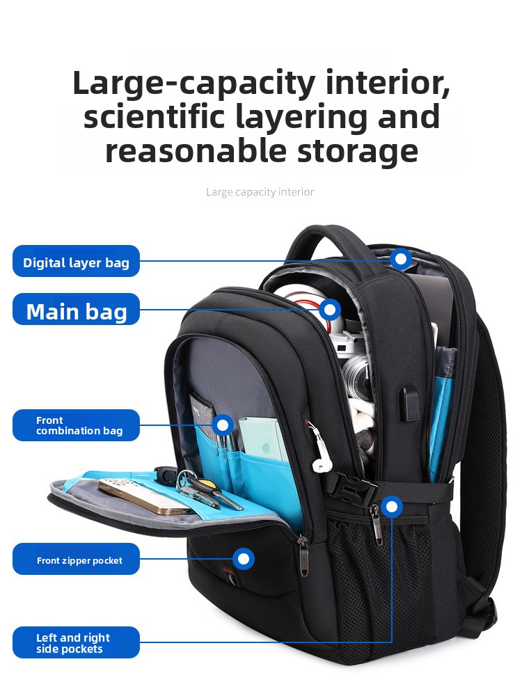 Tas Ransel Logo Kustom Baru Un - Business Backpack Brief ulasan dan harga