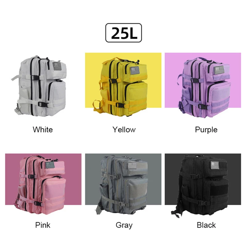 25L/45L 3P Ransel Taktis untuk - Rucksack Military Style ulasan dan harga