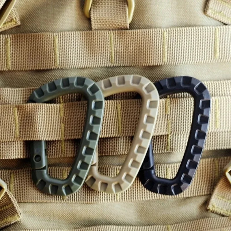 1-10 Buah Klip Karabiner Takti - Rucksack Military Style ulasan dan harga